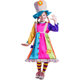 Polka Dot Clown Costume - Kids